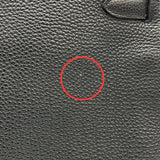 エルメス HERMES ケリー32 内縫い □H刻 ブラック SV金具 トゴ レディース ショルダーバッグ