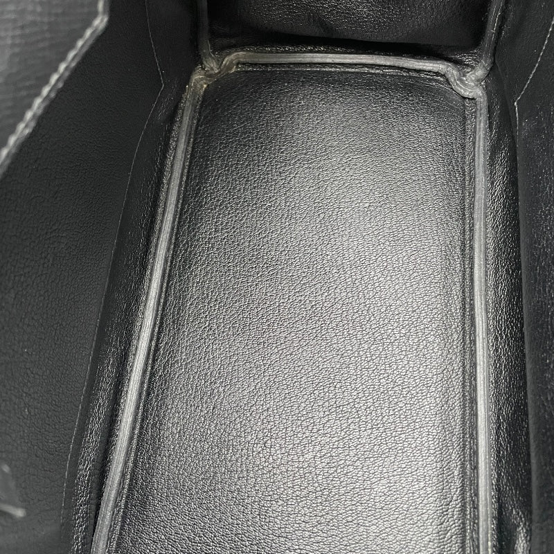 エルメス HERMES バーキン30 □K刻印　(2007年製) ブラック　シルバー金具 ヴォーエプソン レディース ハンドバッグ