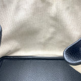 エルメス HERMES ガーデンパーティPM T刻印 ブラック SV金具 カントリー レディース ハンドバッグ