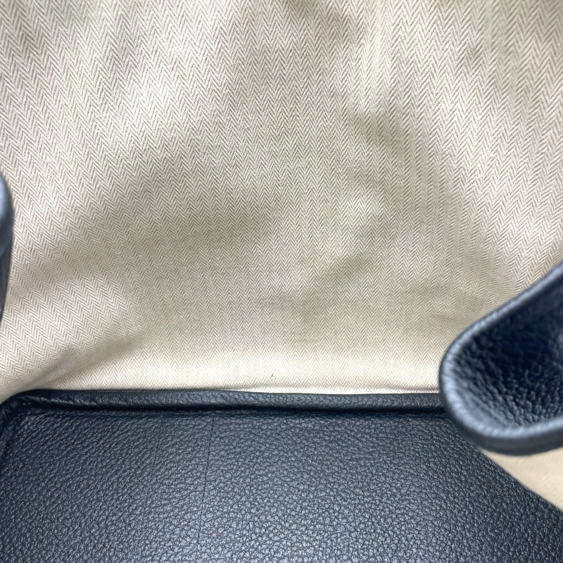 エルメス HERMES ガーデンパーティPM T刻印 ブラック SV金具 カントリー レディース ハンドバッグ