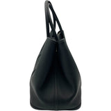 エルメス HERMES ガーデンパーティPM T刻印 ブラック SV金具 カントリー レディース ハンドバッグ