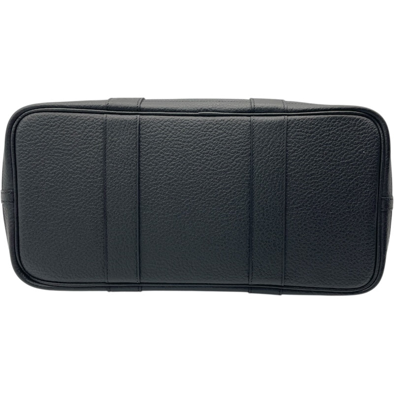 エルメス HERMES ガーデンパーティPM T刻印 ブラック SV金具 カントリー レディース ハンドバッグ