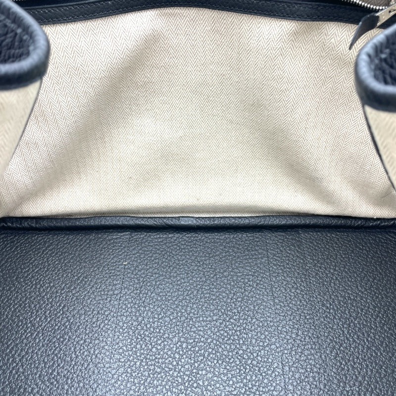 エルメス HERMES ガーデンパーティPM T刻印 ブラック SV金具 カントリー レディース ハンドバッグ