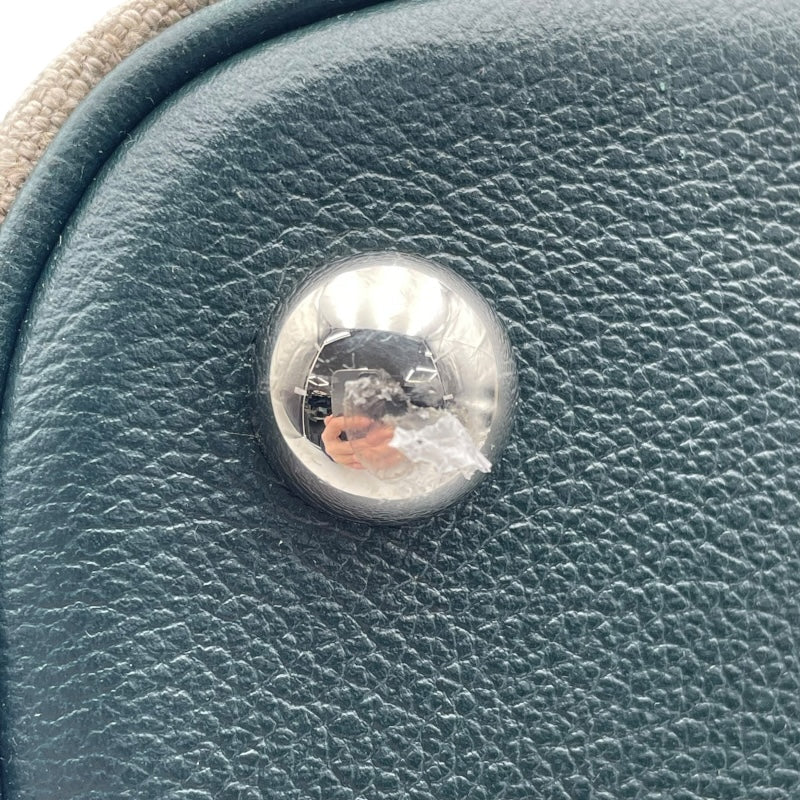 エルメス HERMES ボリード リラックス45 C刻 ブルー・ホワイト トワルドゥキャンプ・エバーカラー レディース ハンドバッグ