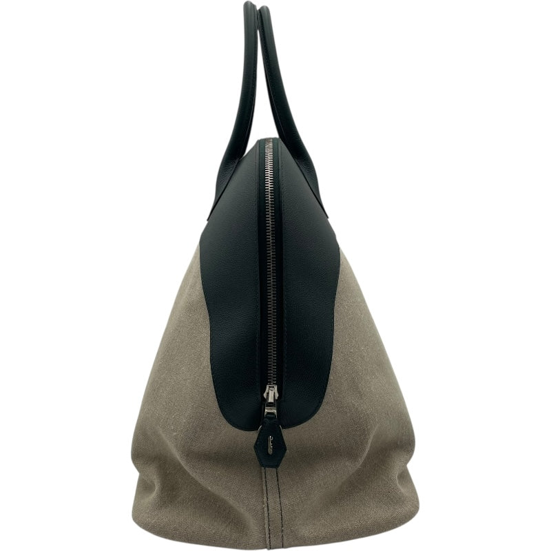 エルメス HERMES ボリード リラックス45 C刻 ブルー・ホワイト トワルドゥキャンプ・エバーカラー レディース ハンドバッグ