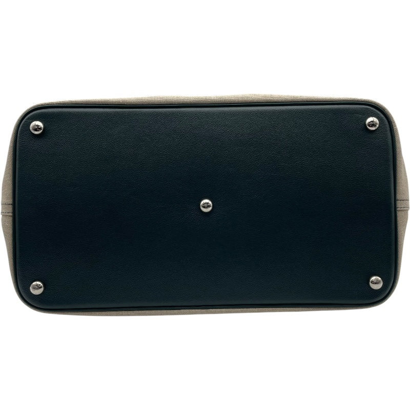 エルメス HERMES ボリード リラックス45 C刻 ブルー・ホワイト トワルドゥキャンプ・エバーカラー レディース ハンドバッグ