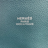 エルメス HERMES ボリード リラックス45 C刻 ブルー・ホワイト トワルドゥキャンプ・エバーカラー レディース ハンドバッグ