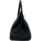 エルメス HERMES バーキン35 T刻 ブラック トゴ レディース ハンドバッグ