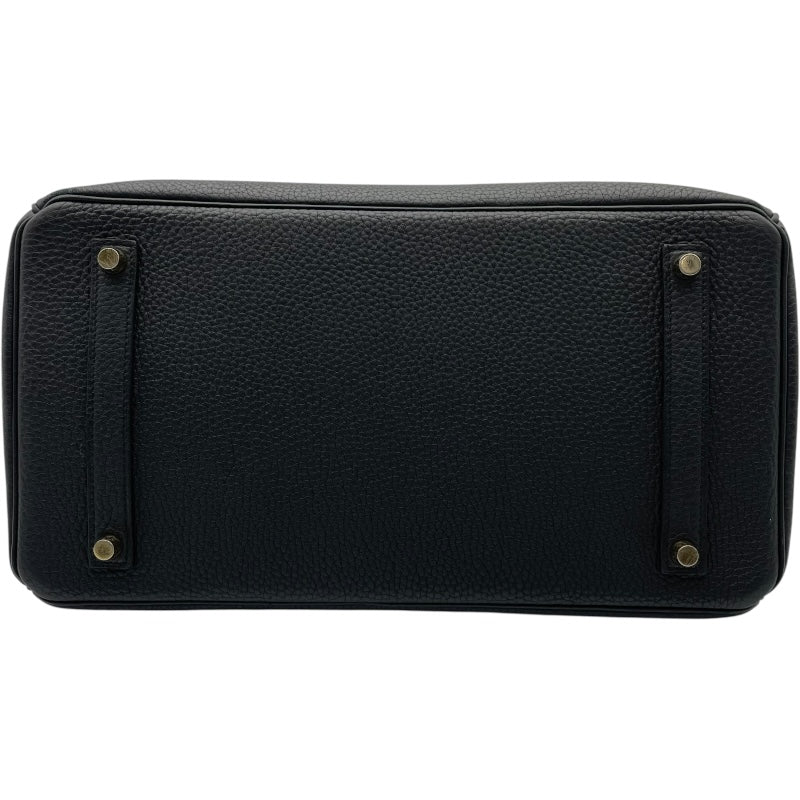 エルメス HERMES バーキン35 T刻 ブラック トゴ レディース ハンドバッグ