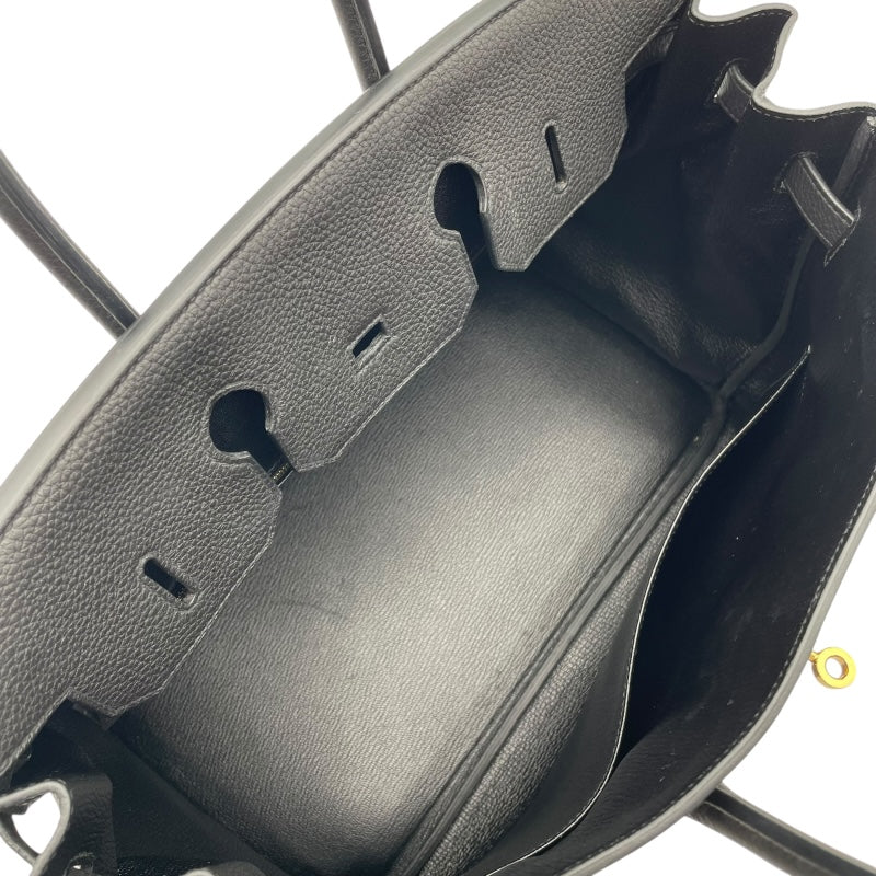 エルメス HERMES バーキン35 T刻 ブラック トゴ レディース ハンドバッグ
