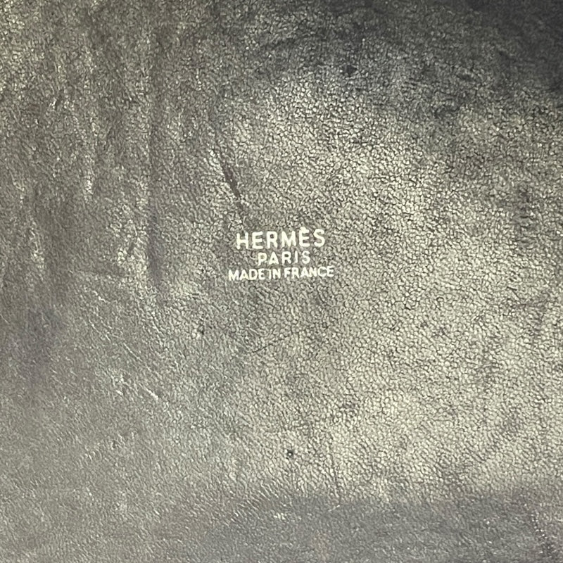 エルメス HERMES ピコタンPM 刻印不鮮明 ブラウン/ピンク/オレンジ 　シルバー金具 ヴィブラート レディース ハンドバッグ