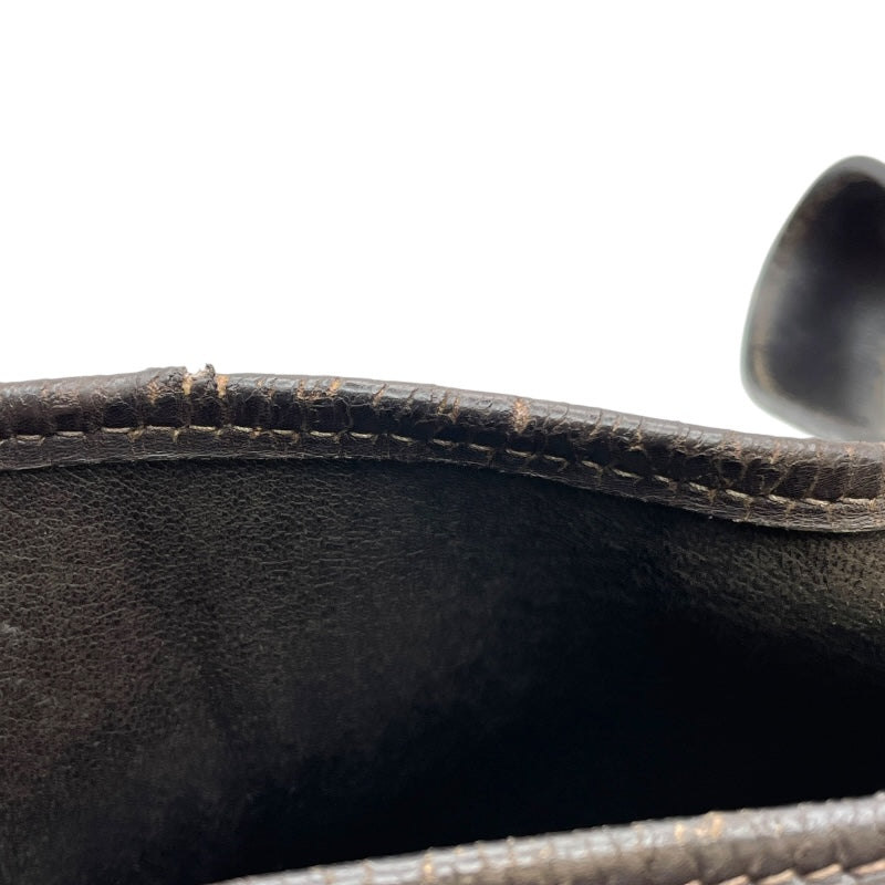 エルメス HERMES ピコタンPM 刻印不鮮明 ブラウン/ピンク/オレンジ 　シルバー金具 ヴィブラート レディース ハンドバッグ