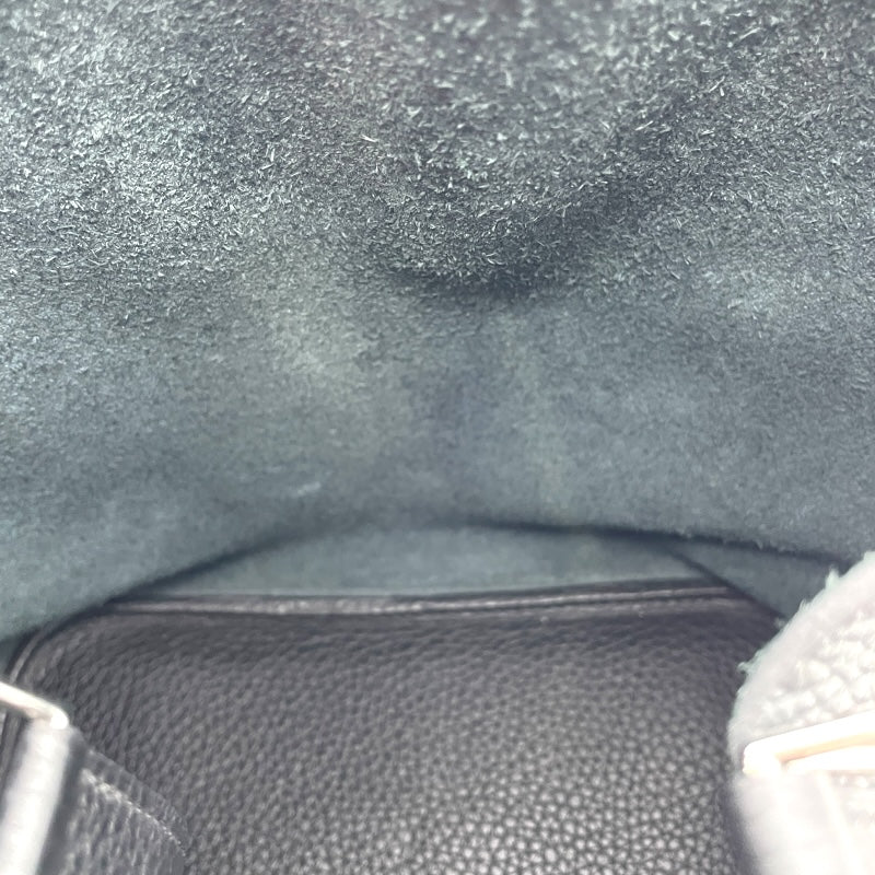 エルメス HERMES ピコタンロックMM A刻印 ブラック SV金具 トリヨン レディース ハンドバッグ