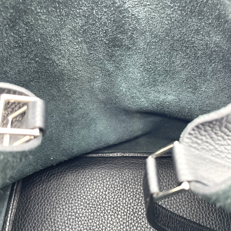 エルメス HERMES ピコタンロックMM A刻印 ブラック SV金具 トリヨン レディース ハンドバッグ
