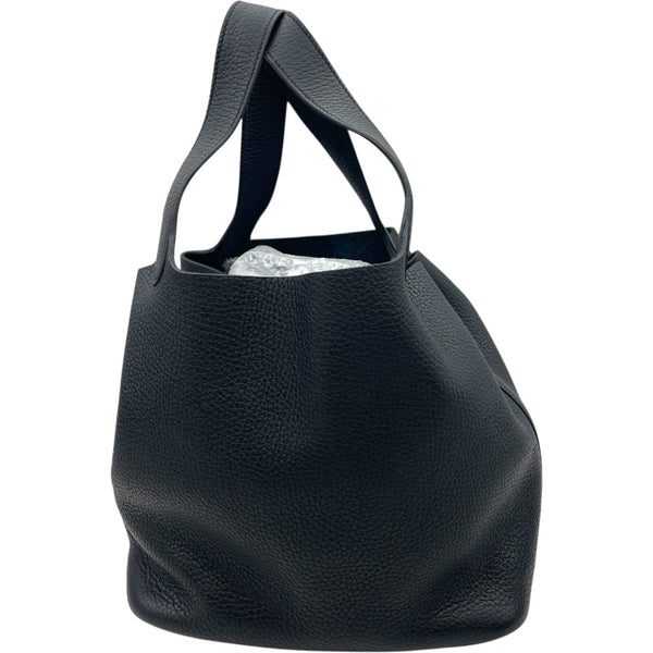 エルメス HERMES ピコタンロックMM A刻印 ブラック SV金具 トリヨン レディース ハンドバッグ