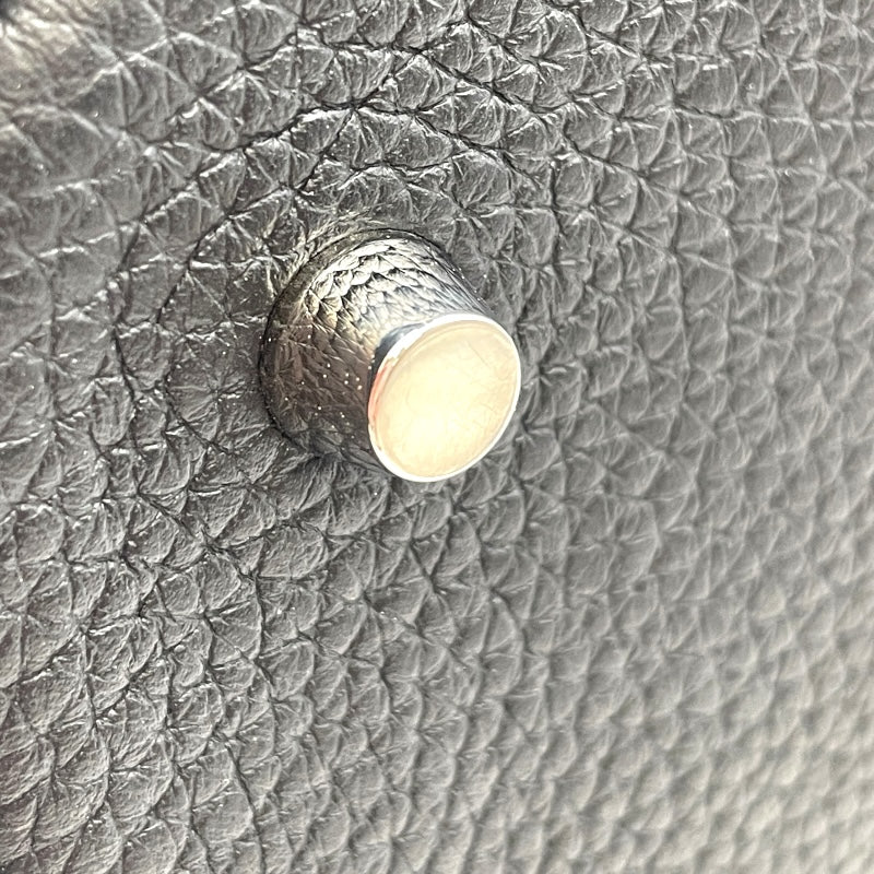 エルメス HERMES ピコタンロックMM A刻印 ブラック SV金具 トリヨン レディース ハンドバッグ