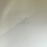 エルメス HERMES ピコタンロックマイクロ U刻印 ラッキーデイジー/ナタ/ヴェールホワイト SV金具 スイフト レディース ハンドバッグ