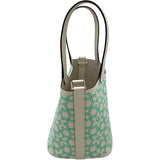 エルメス HERMES ピコタンロックマイクロ U刻印 ラッキーデイジー/ナタ/ヴェールホワイト SV金具 スイフト レディース ハンドバッグ