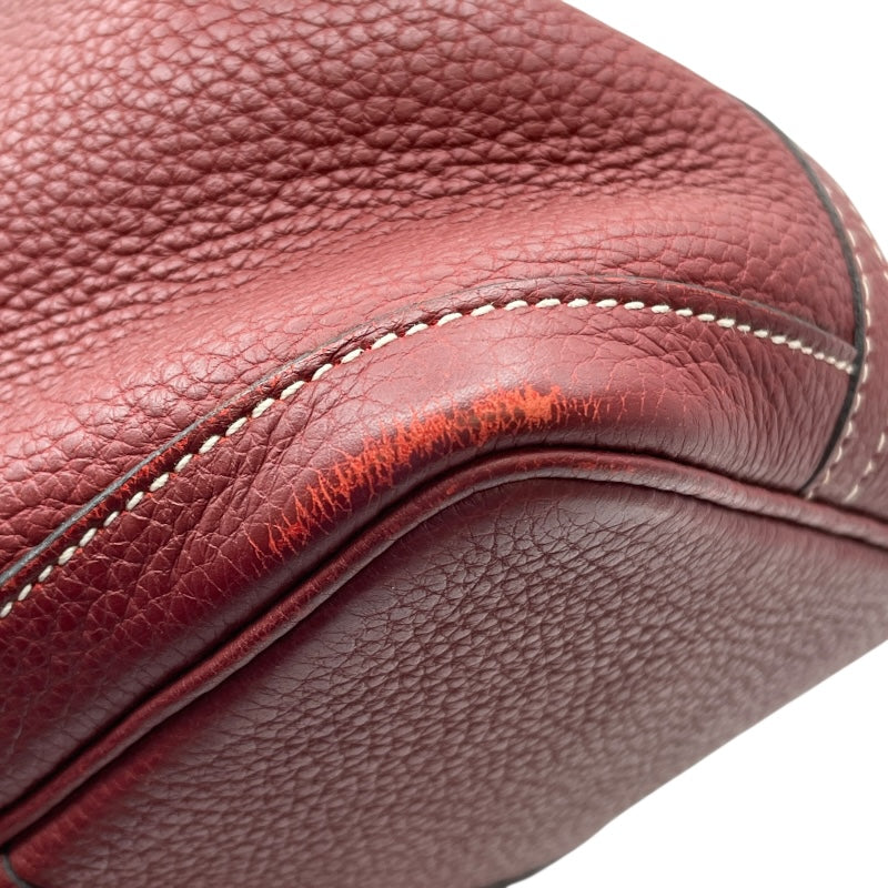 エルメス HERMES ガーデンパーティTPM □O刻 ルージュアッシュ SV金具 ネゴンダ レディース ハンドバッグ