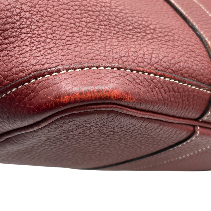 エルメス HERMES ガーデンパーティTPM □O刻 ルージュアッシュ SV金具 ネゴンダ レディース ハンドバッグ