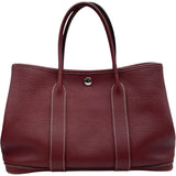 エルメス HERMES ガーデンパーティTPM □O刻 ルージュアッシュ SV金具 ネゴンダ レディース ハンドバッグ