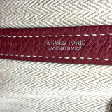エルメス HERMES ガーデンパーティTPM □O刻 ルージュアッシュ SV金具 ネゴンダ レディース ハンドバッグ
