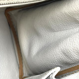 エルメス HERMES ケリー28 内縫い キャンディ □O刻印 ライム/パールグレー SV金具 エプソン レディース ショルダーバッグ