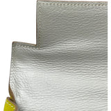 エルメス HERMES ケリー28 内縫い キャンディ □O刻印 ライム/パールグレー SV金具 エプソン レディース ショルダーバッグ