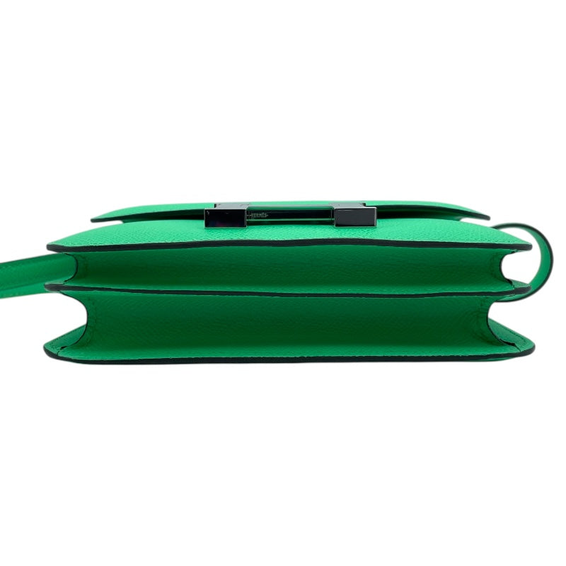 エルメス HERMES コンスタンス3 ミニ B刻印　(2023年製) ヴェールコミック シルバー金具 ヴォーエプソン レディース ショルダーバッグ