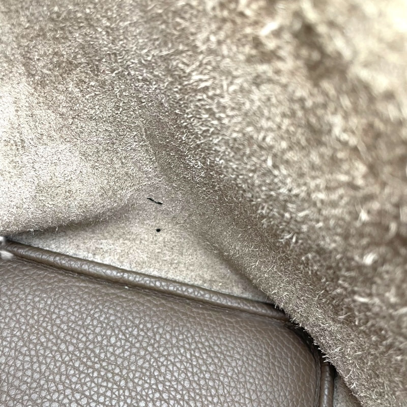 エルメス HERMES ピコタンロックMM U刻印 エトゥープ SV金具 トリヨン レディース ハンドバッグ