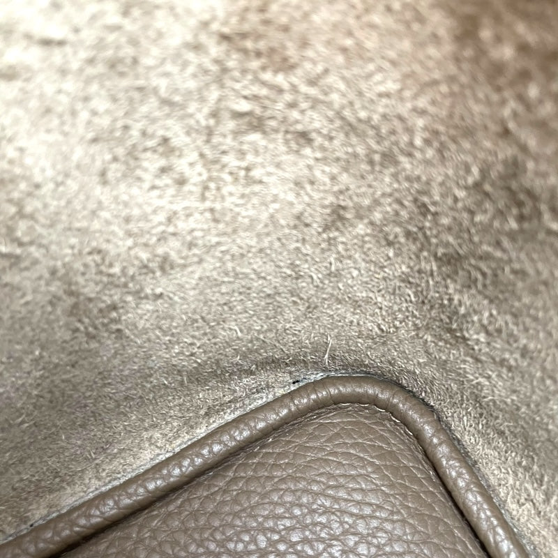 エルメス HERMES ピコタンロックMM U刻印 エトゥープ SV金具 トリヨン レディース ハンドバッグ