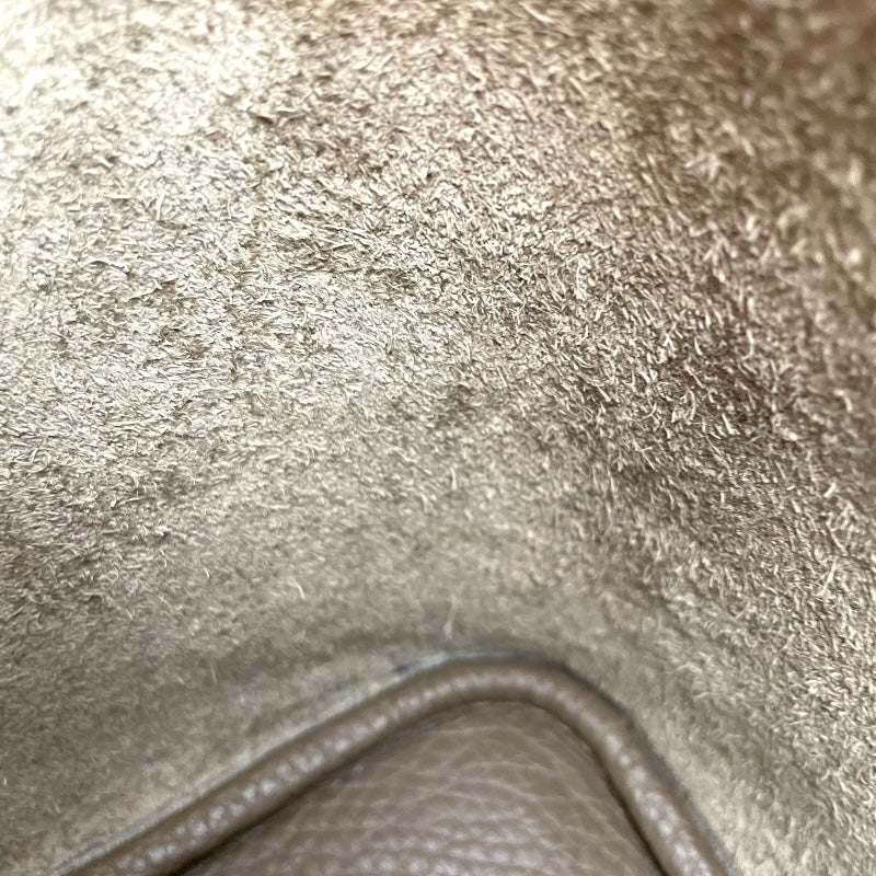 エルメス HERMES ピコタンロックMM U刻印 エトゥープ SV金具 トリヨン レディース ハンドバッグ