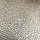 エルメス HERMES ピコタンロックMM U刻印 エトゥープ SV金具 トリヨン レディース ハンドバッグ