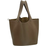 エルメス HERMES ピコタンロックMM U刻印 エトゥープ SV金具 トリヨン レディース ハンドバッグ