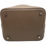 エルメス HERMES ピコタンロックMM U刻印 エトゥープ SV金具 トリヨン レディース ハンドバッグ