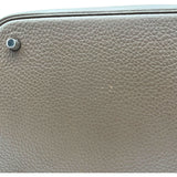 エルメス HERMES ピコタンロックMM U刻印 エトゥープ SV金具 トリヨン レディース ハンドバッグ