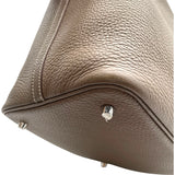 エルメス HERMES ピコタンロックMM U刻印 エトゥープ SV金具 トリヨン レディース ハンドバッグ