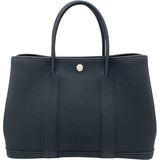 エルメス HERMES ガーデンパーティTPM Z刻印 ブラック SV金具 ネゴンダ レディース ハンドバッグ