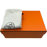 エルメス HERMES エールバッグジップミニ K刻 グレー SV金具 トワル レディース ショルダーバッグ