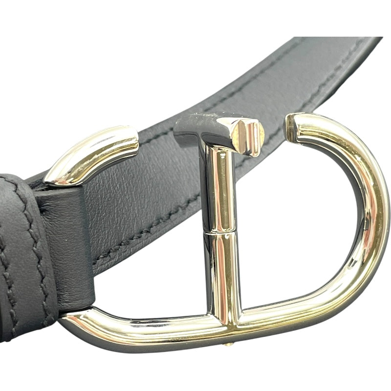 エルメス HERMES ポッシャンプリュス U刻印 ブルーインディゴ SV金具 スイフト メンズ ショルダーバッグ