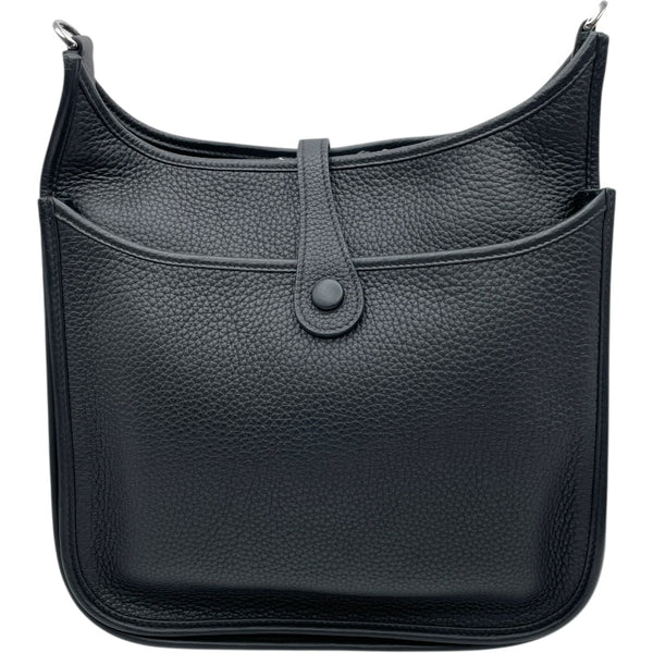 エルメス HERMES エヴリン3 PM T刻 ブラック SV金具 トリヨン レディース ショルダーバッグ