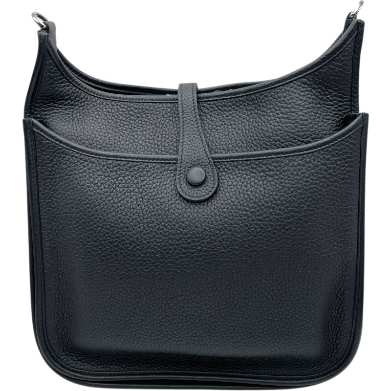 エルメス HERMES エヴリン3 PM T刻 ブラック SV金具 トリヨン レディース ショルダーバッグ