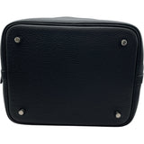 エルメス HERMES ピコタンロックMM W刻 ブラック SV金具 トリヨン レディース ハンドバッグ