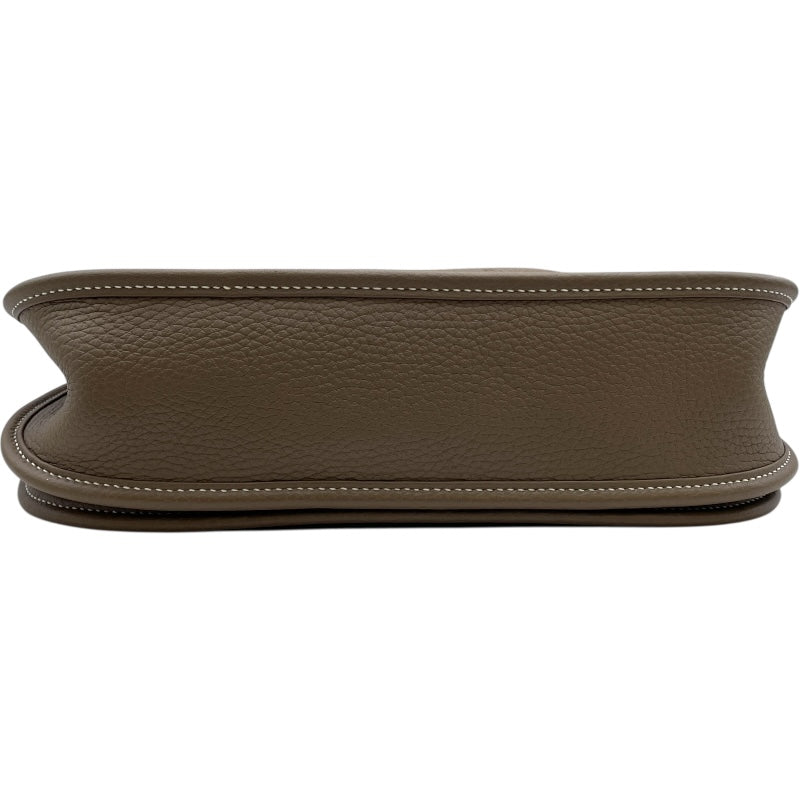 エルメス HERMES エヴリン3 PM Y刻 エトゥープ GD金具 トリヨン レディース ショルダーバッグ