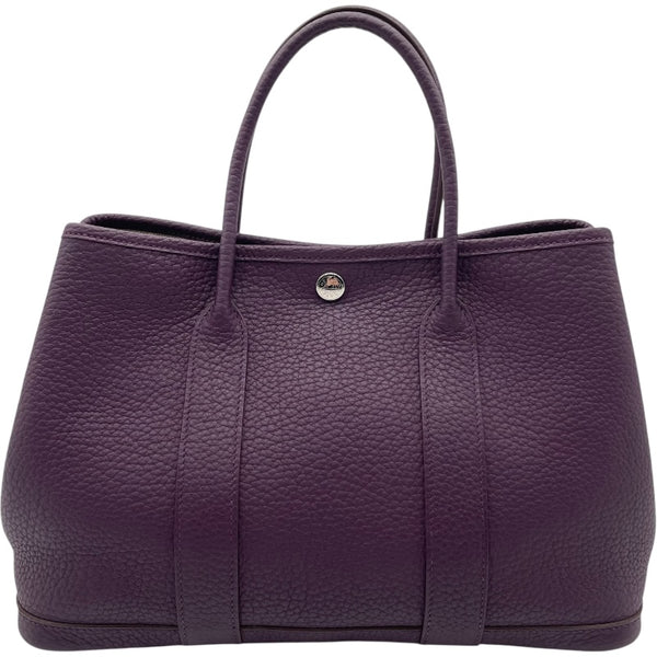 エルメス HERMES ガーデンパーティTPM ▢O刻 カシス カントリー レディース ハンドバッグ