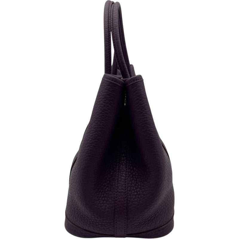 エルメス HERMES ガーデンパーティTPM ▢O刻 カシス カントリー レディース ハンドバッグ