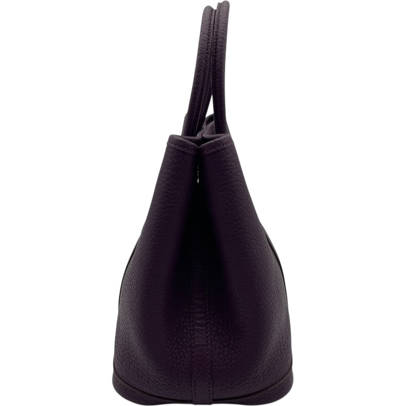 エルメス HERMES ガーデンパーティTPM ▢O刻 カシス カントリー レディース ハンドバッグ