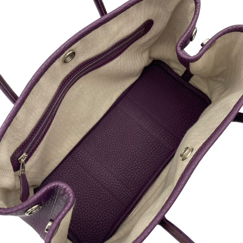 エルメス HERMES ガーデンパーティTPM ▢O刻 カシス カントリー レディース ハンドバッグ