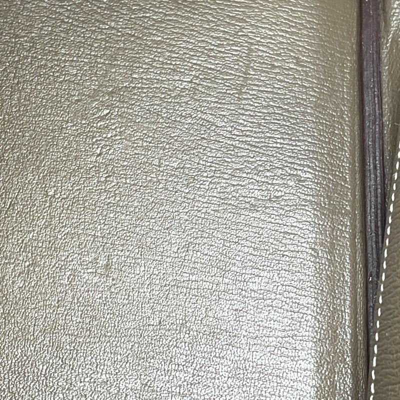 エルメス HERMES バーキン30 □O刻 エトゥープ SV金具 トゴ レディース ハンドバッグ