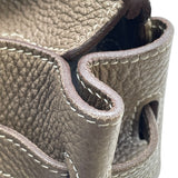 エルメス HERMES バーキン30 □O刻 エトゥープ SV金具 トゴ レディース ハンドバッグ